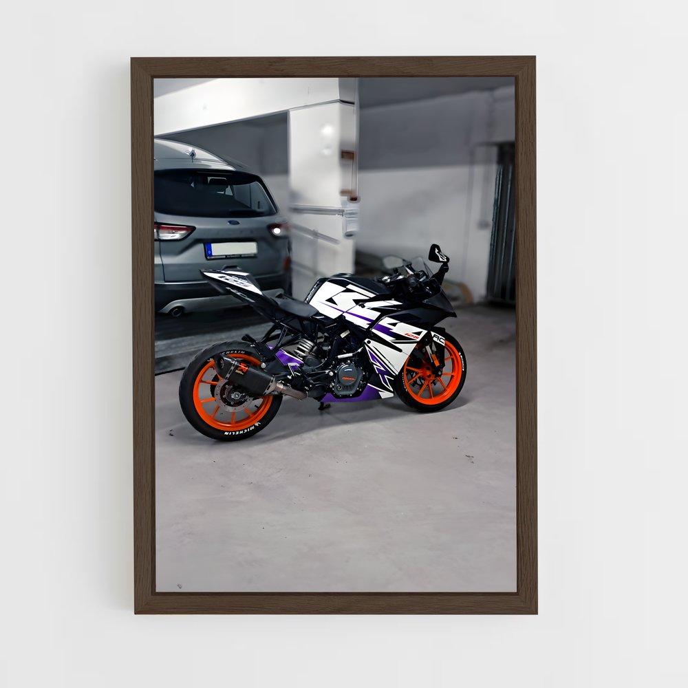 Poster Garage Ride – affiche KTM Moto (vue 5)